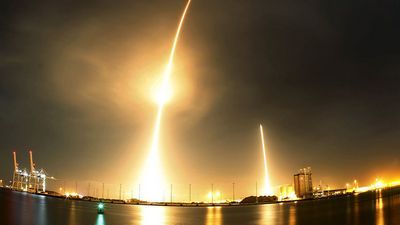 Spacex впервые спасла ракету после космического запуска