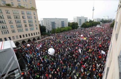 В брюсселе протестовали против соглашений ес с канадой и сша